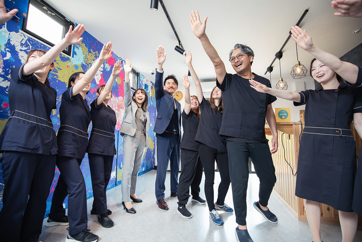 チームワーク力と人間関係の良さ